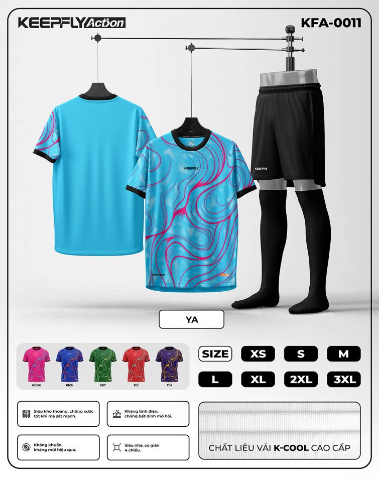 Áo bóng đá KEEPFLY KFA-0011