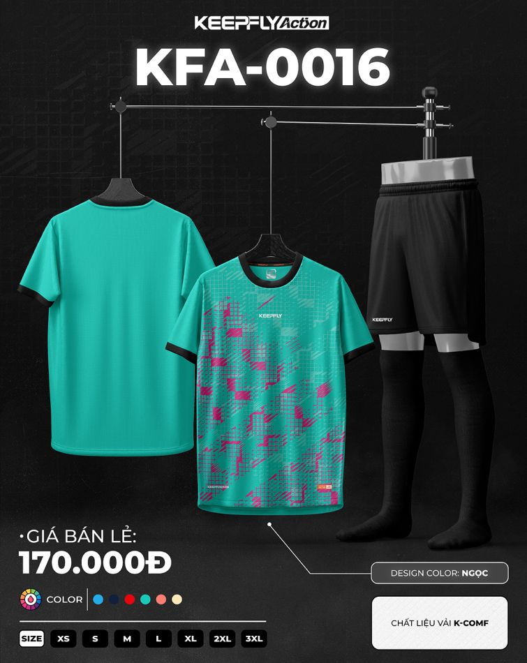 Áo bóng đá KEEPFLY KFA-0016