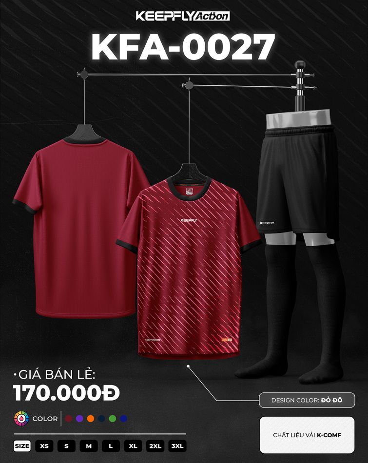 Áo bóng đá KEEPFLY KFA-0027