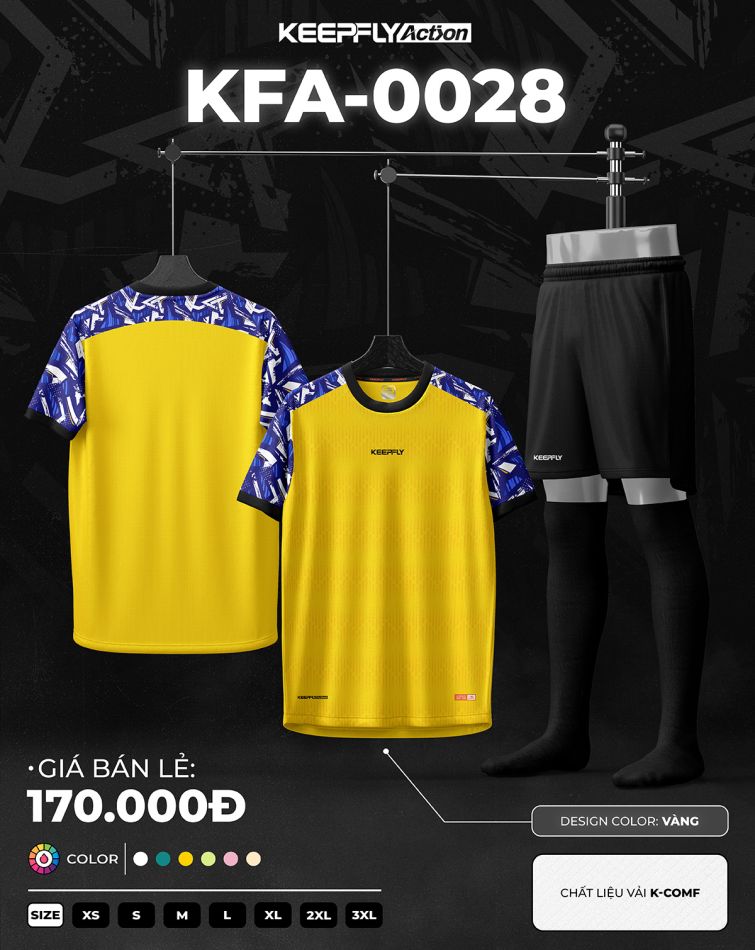 Áo bóng đá KEEPFLY KFA-0028