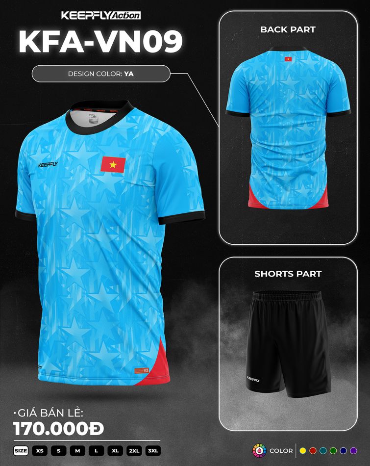 Áo bóng đá KEEPFLY KFA-VN