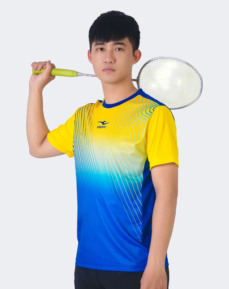 Áo cầu lông nam BA003 Bích