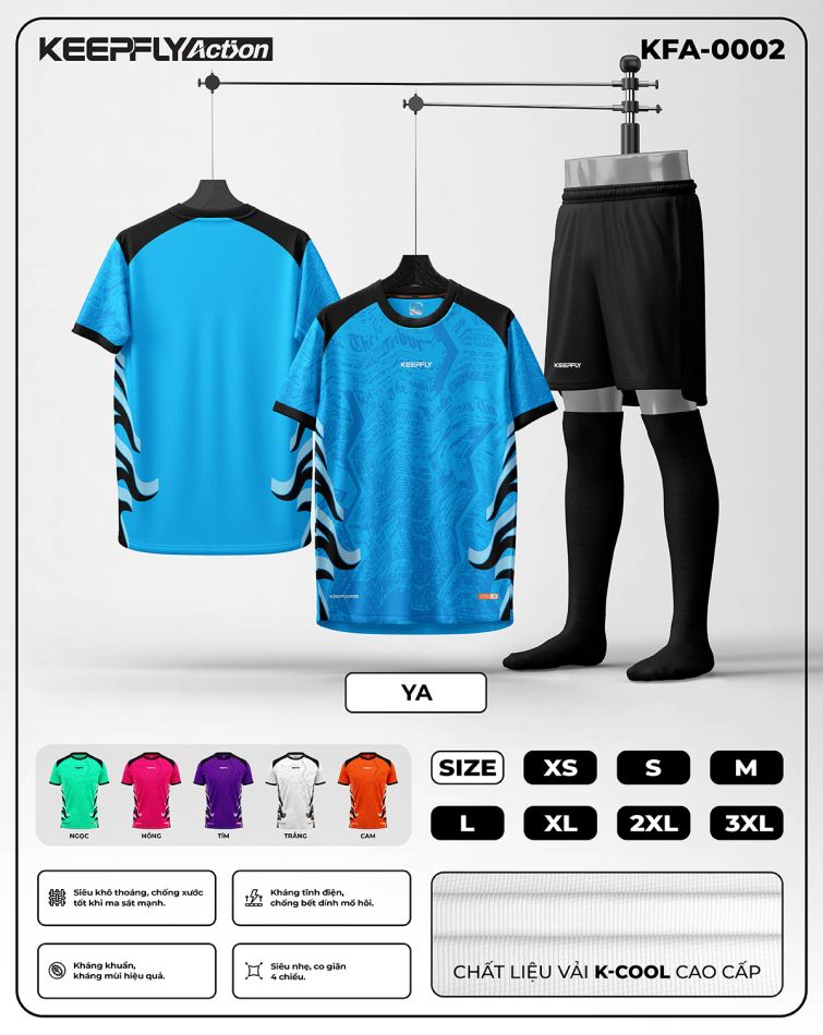 Áo bóng đá KEEPFLY KFA-0002