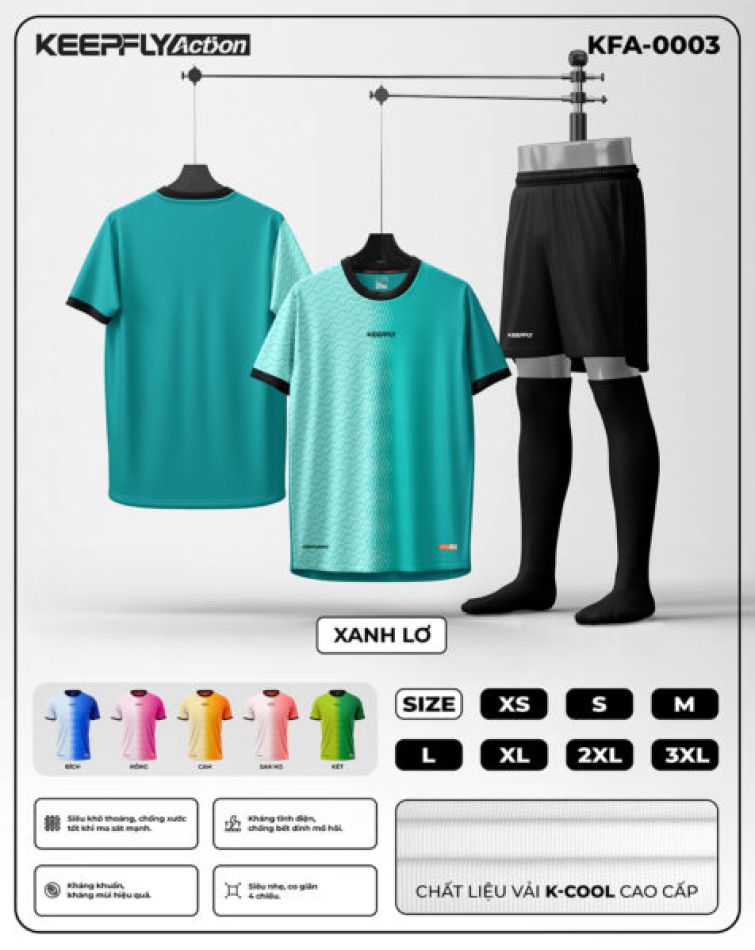 Áo bóng đá KEEPFLY KFA-0003