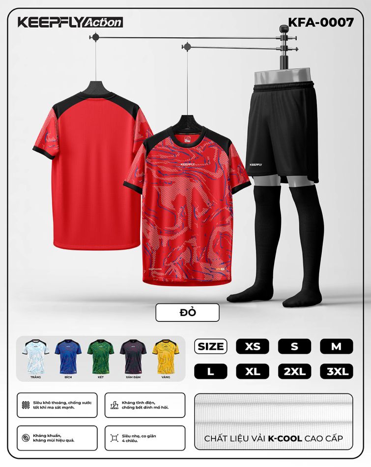 Áo bóng đá KEEPFLY KFA-0007
