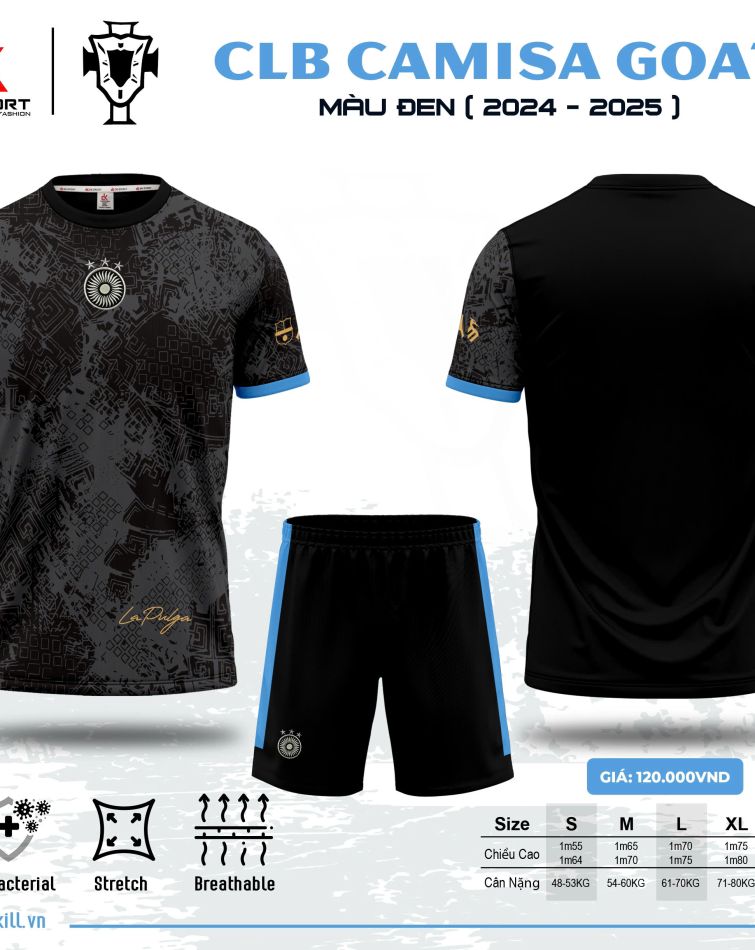 QUẦN ÁO CLB CAMISA GOAT