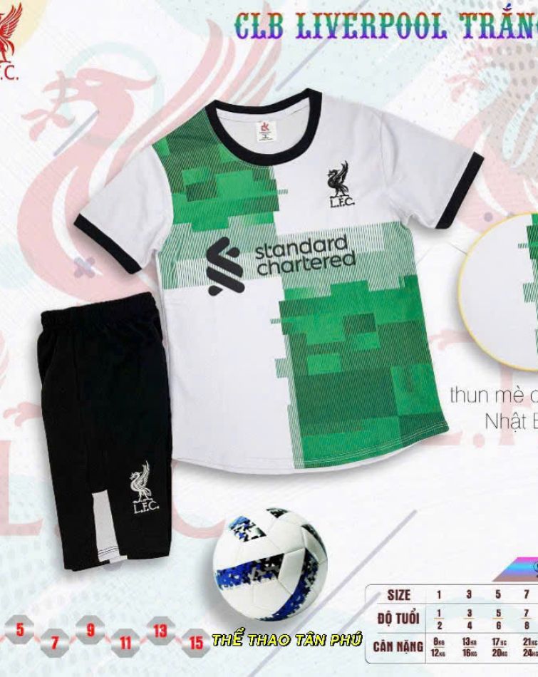 QUẦN ÁO KID CLB LIVERPOOL