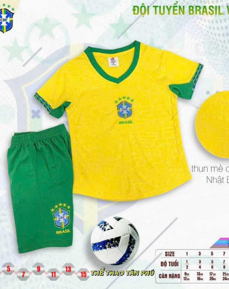 QUẦN ÁO KID ĐT BRASIL