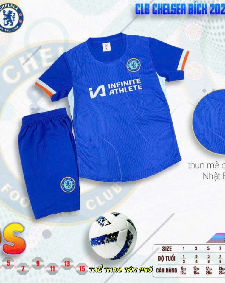 QUẦN ÁO KID CLB CHELSEA