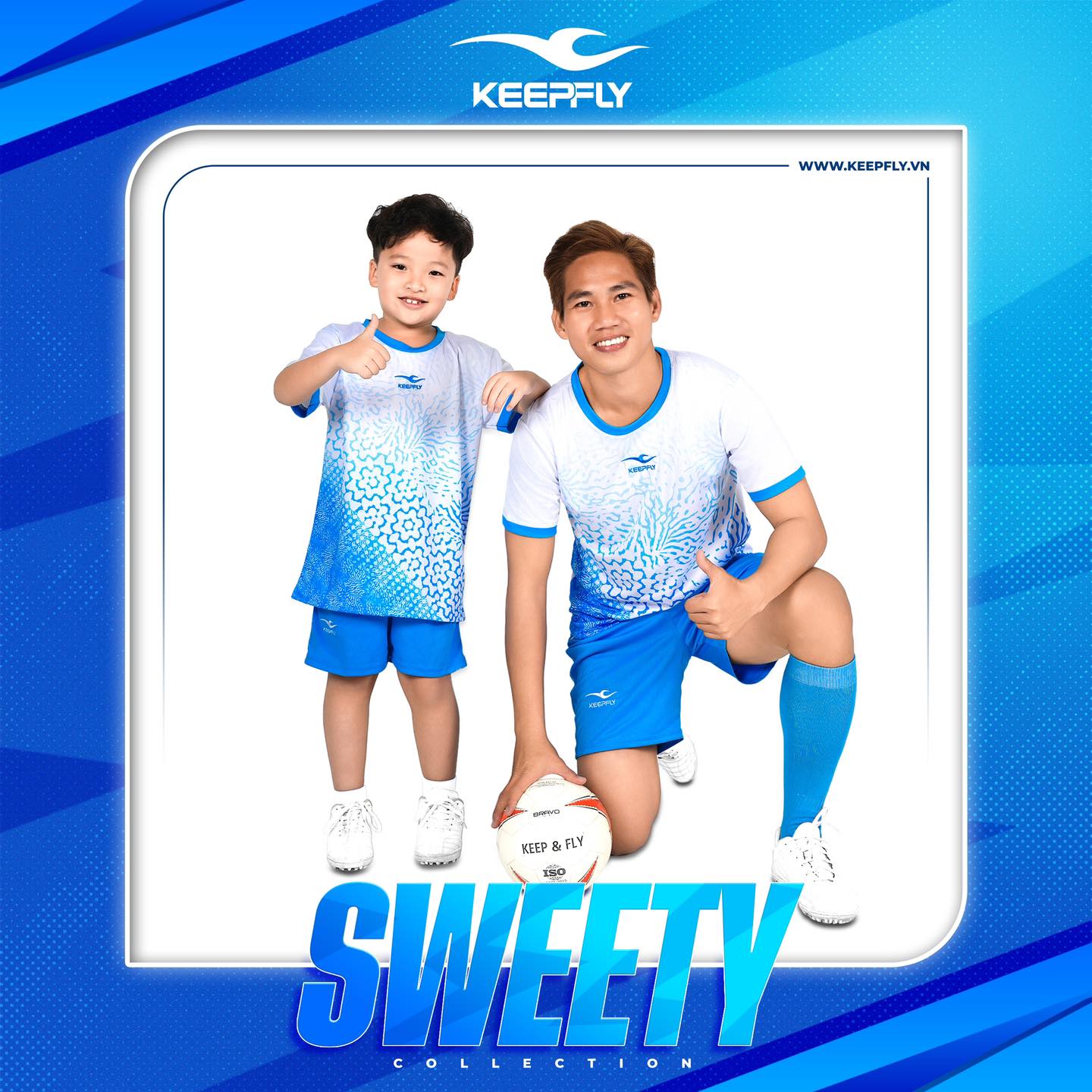 Áo đá banh Sweety